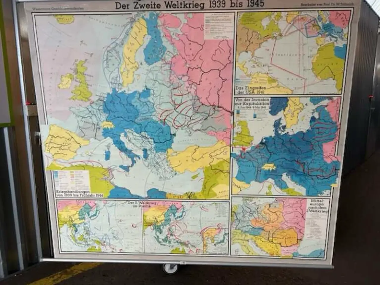 Billede 3 - Skolekort - 2 Weltkrieg 1940-45