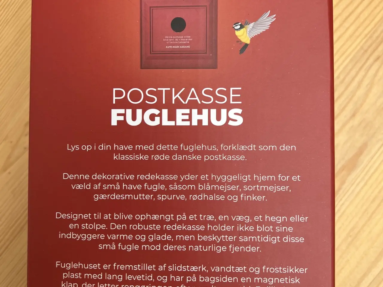 Billede 5 - Postkasse Fuglehus