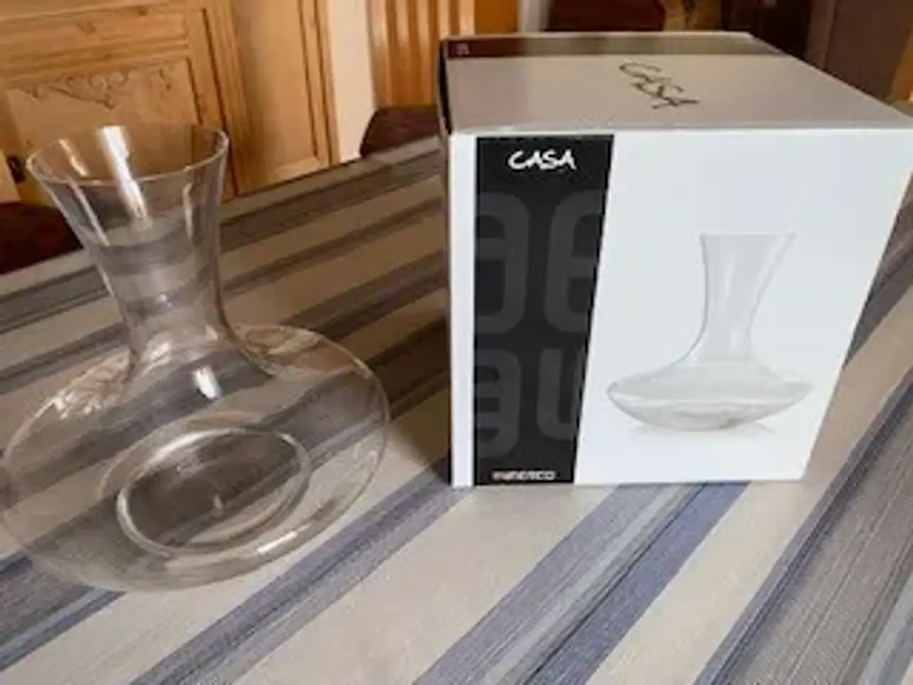 Billede 3 -  Vinkaraffel CASA til den gode vin. 