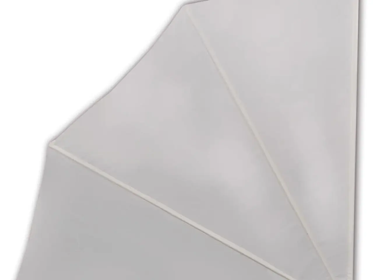 Billede 5 - Sammenklappelig sidemarkise til altan - creme 140 x 140 cm