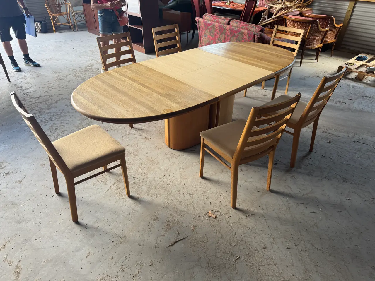Billede 6 - Skovby bord med stole