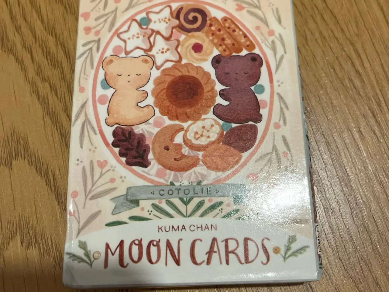 Billede 1 - Cotolie Kumachan Moon Cards - oracle deck (24 kort)