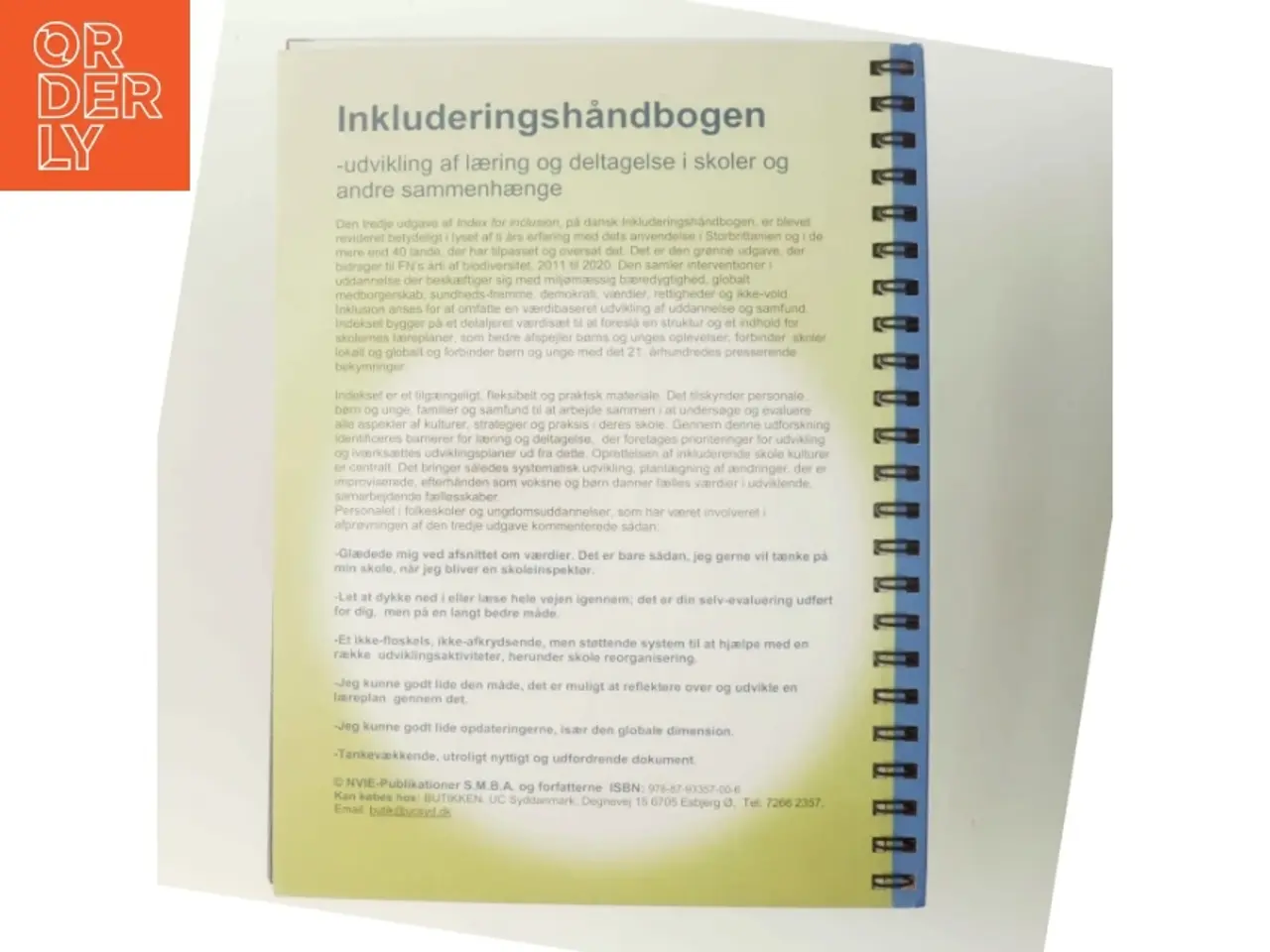 Billede 3 - Inkluderingshåndbogen af Tony Booth (Bog)