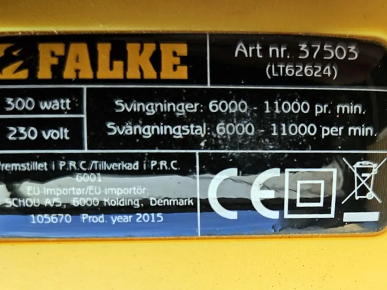 Billede 2 - Falke deltasliber.