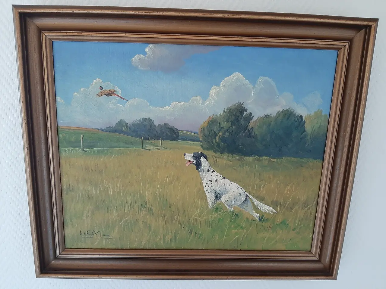 Billede 2 - Maleri af Leo Charles Møller 