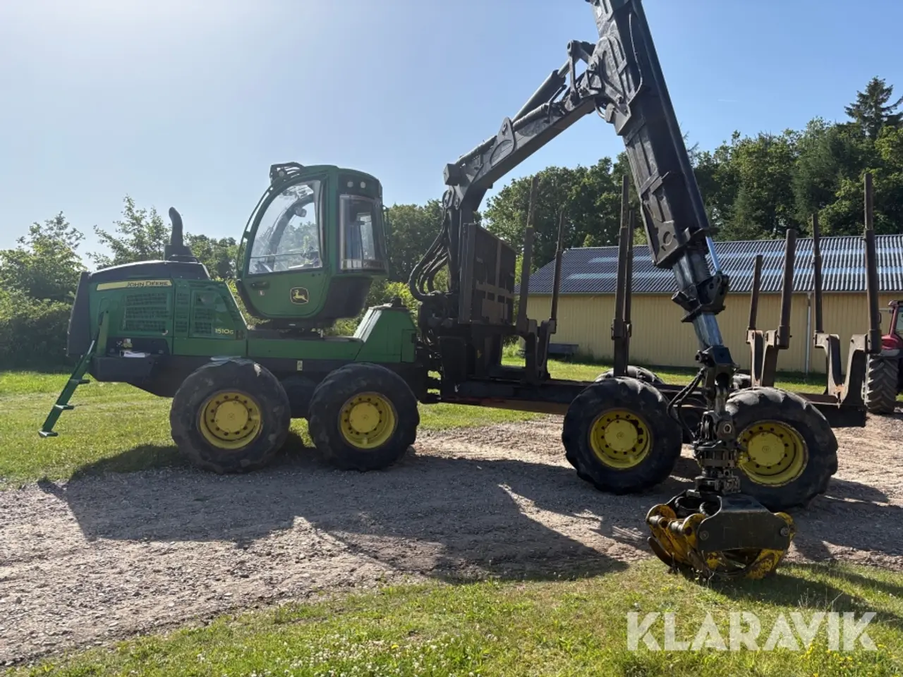 Billede 11 - Udkører John Deere 1510G med hurtigskifte