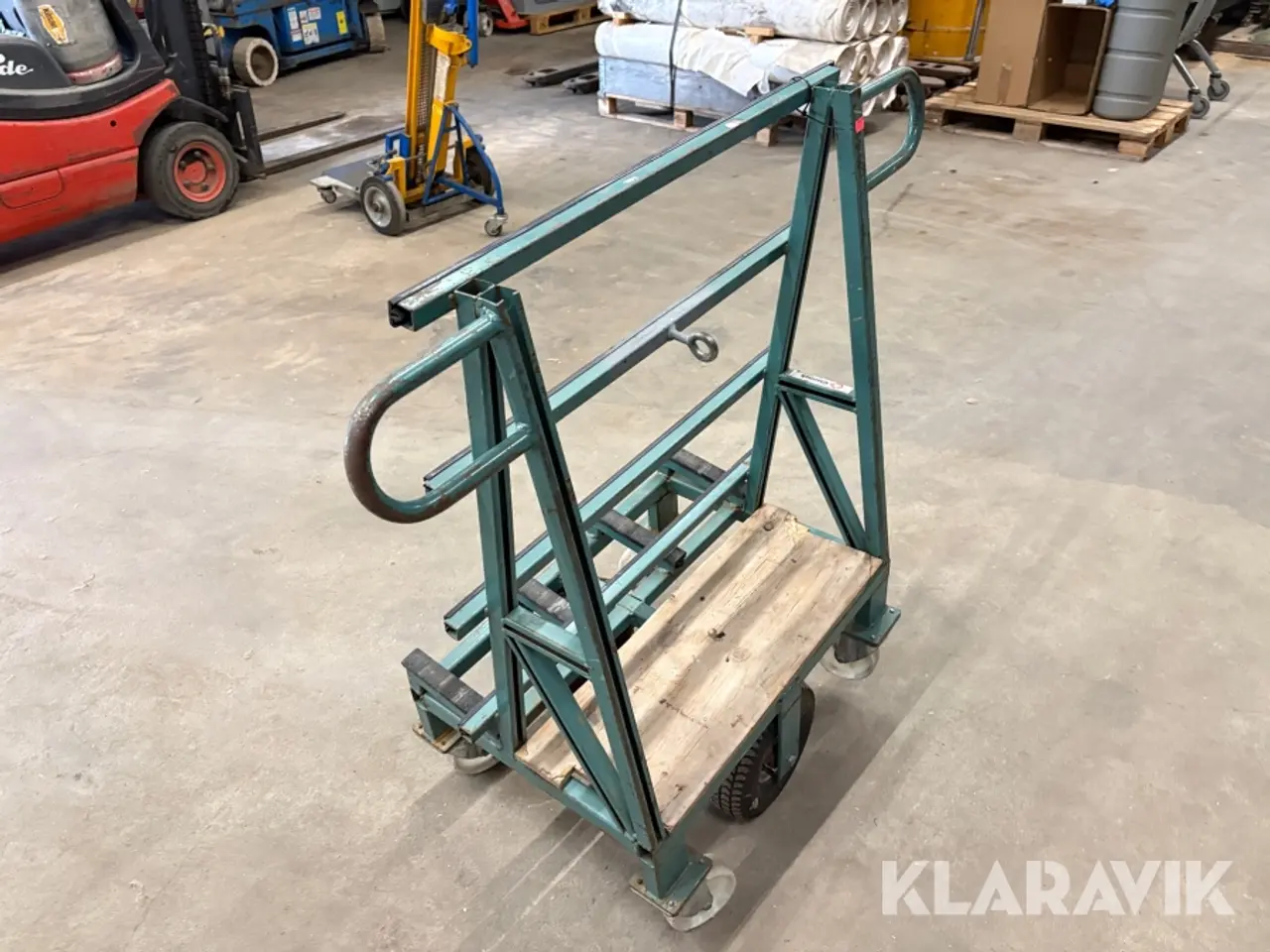 Billede 5 - Transportvogn til glasplader Glasmek