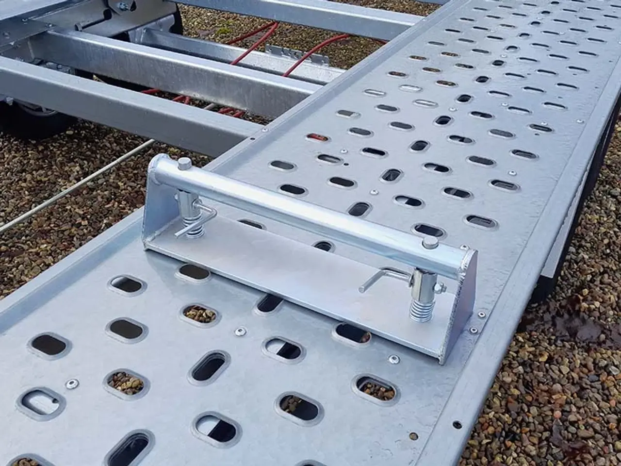 Billede 1 - Stema hjulstop til autotrailer
