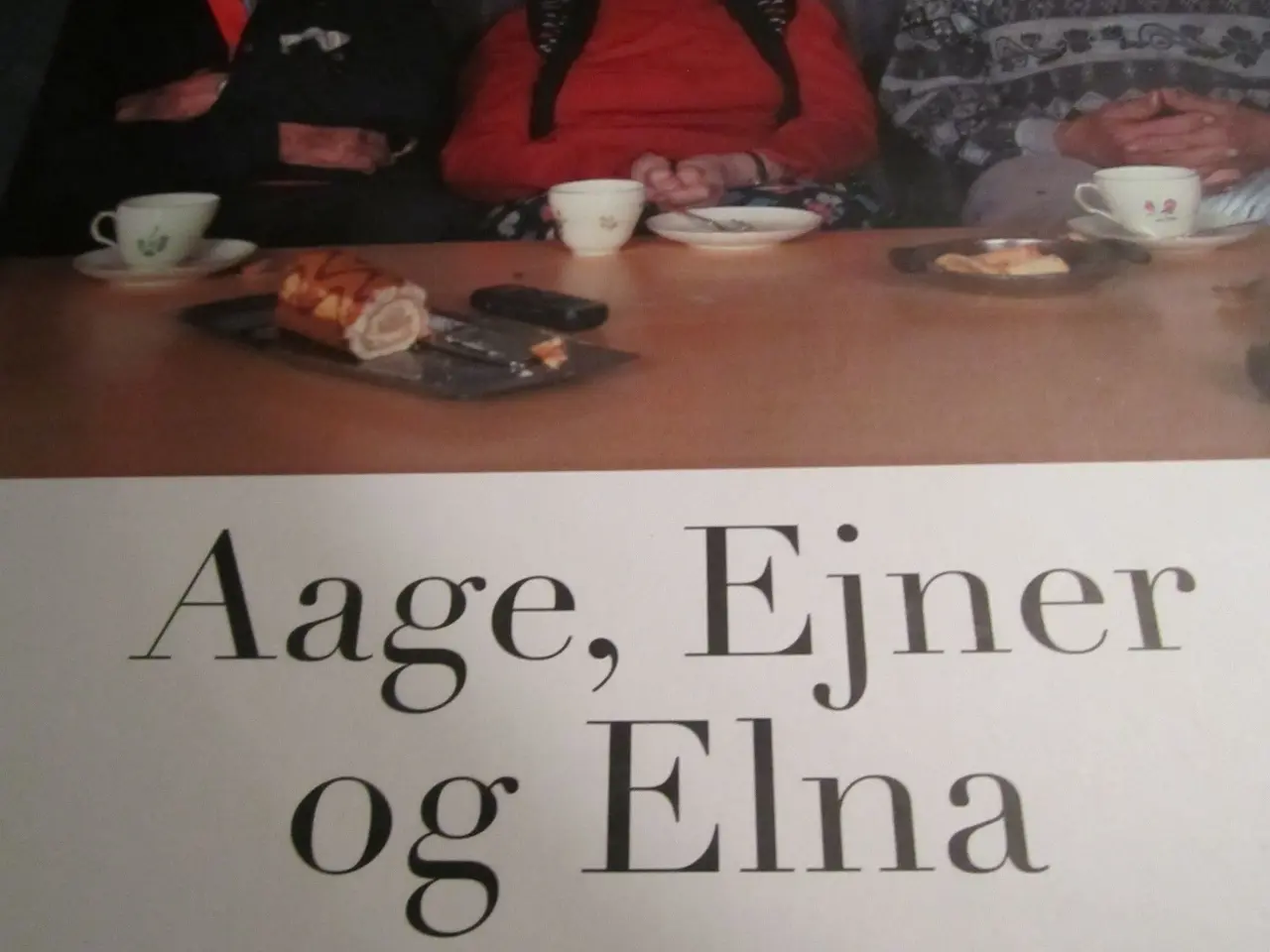 Billede 1 - SØREN RYGE. Aage, Ejner og Elna.