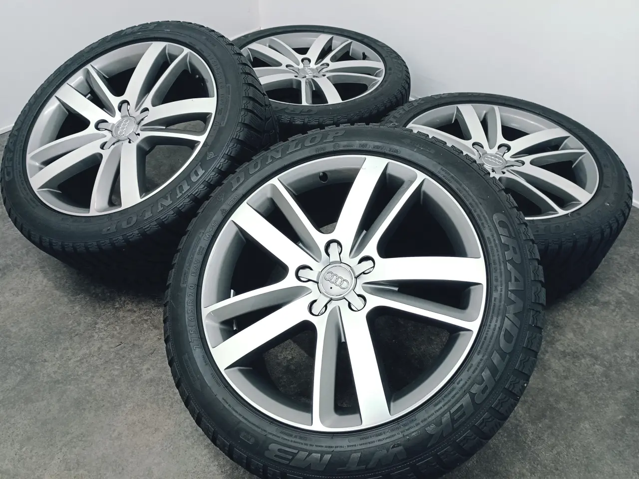 Billede 2 - 5x130 20" ET60 AUDI Q7 vinterhjul