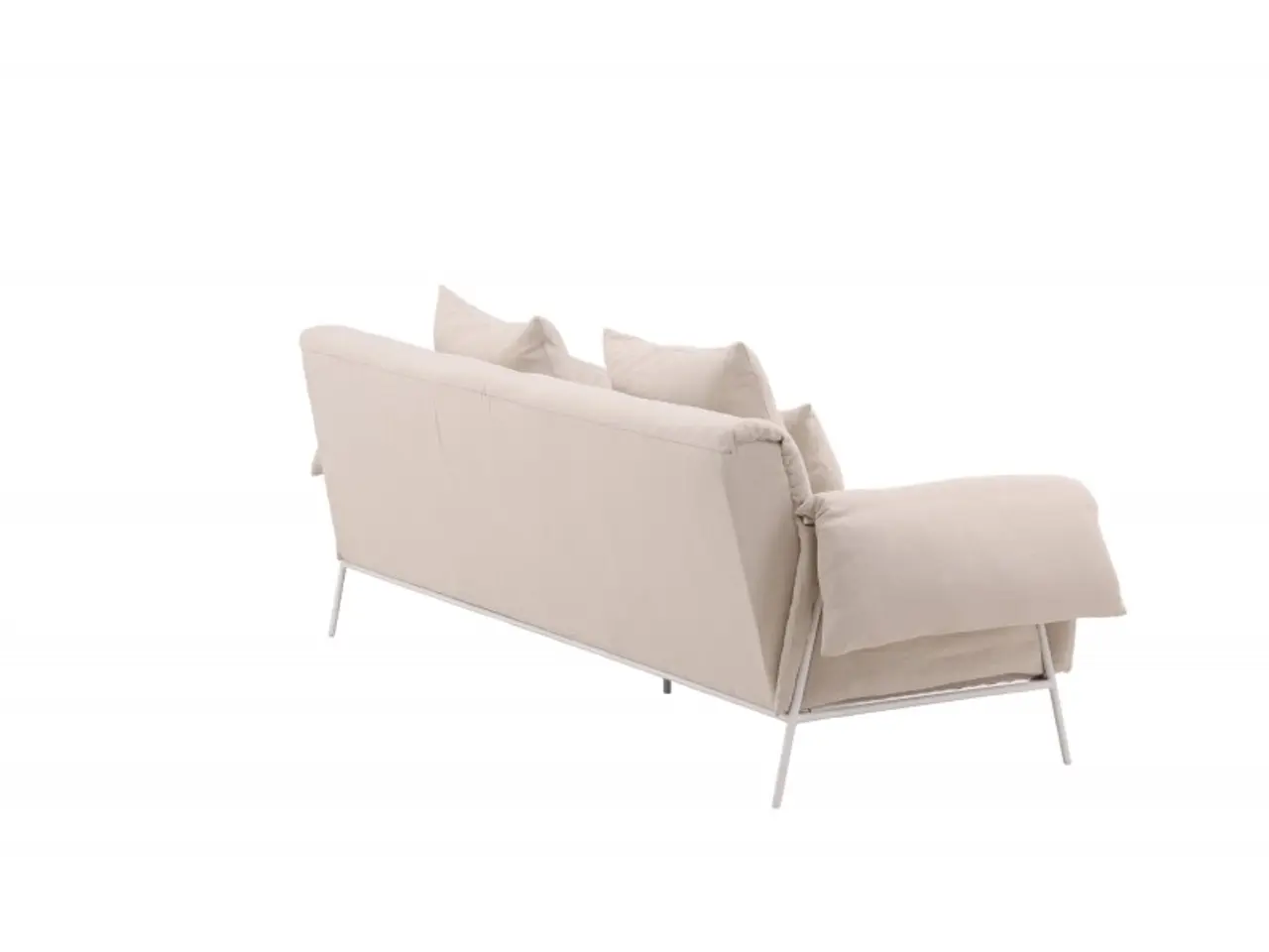 Billede 14 - ockero 3 personers Sofa - Beige og Hvid