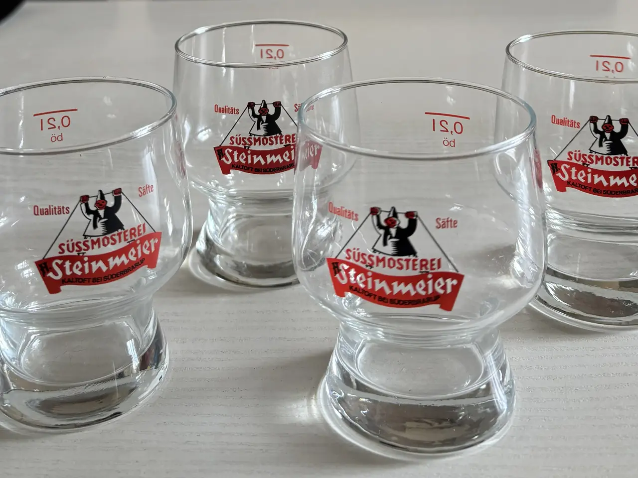 Billede 1 - Drikkeglas, Süssmosterei, Steinmeier