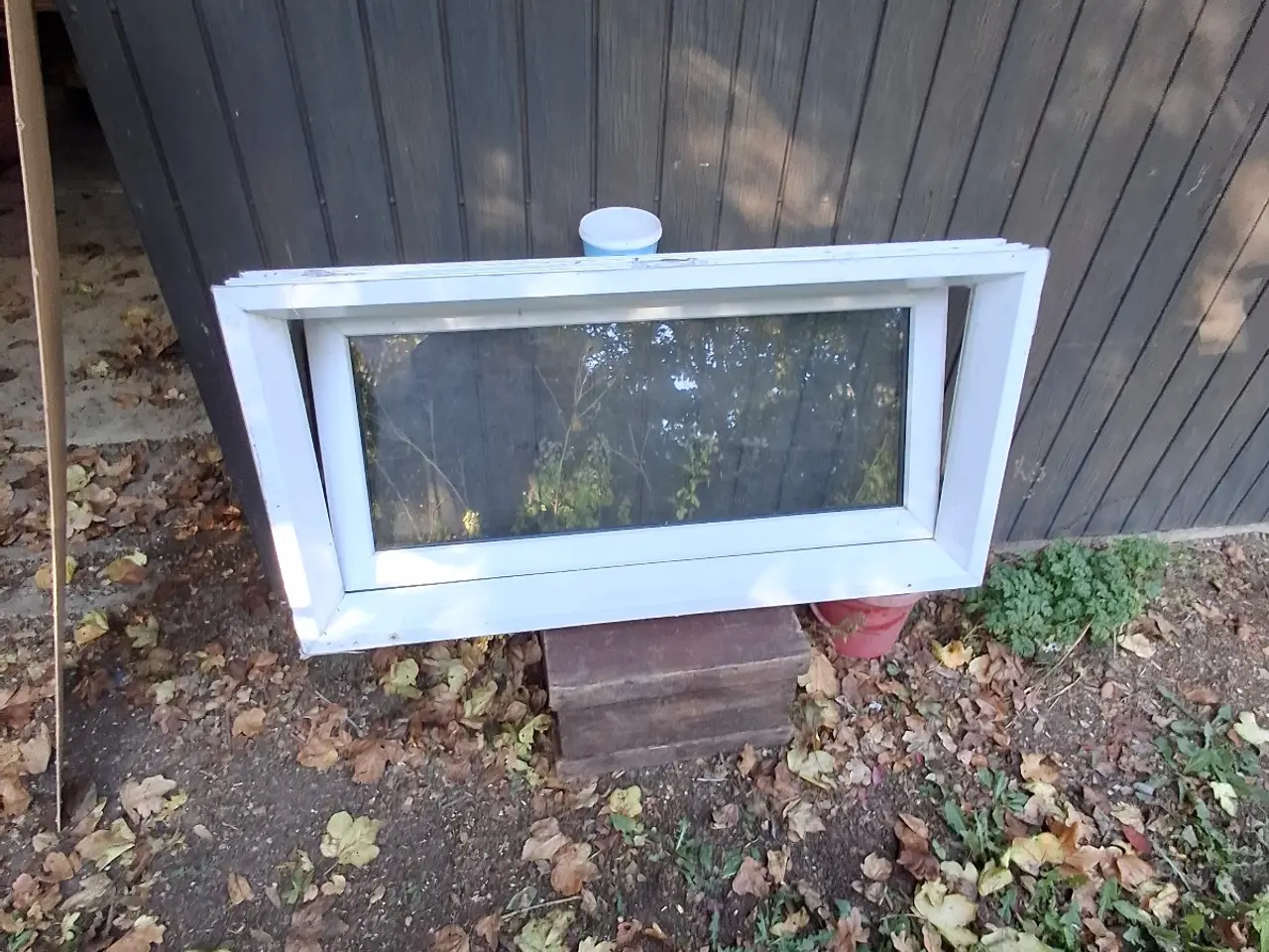 Billede 2 - Plastvindue med thermoglas 116 x 58
