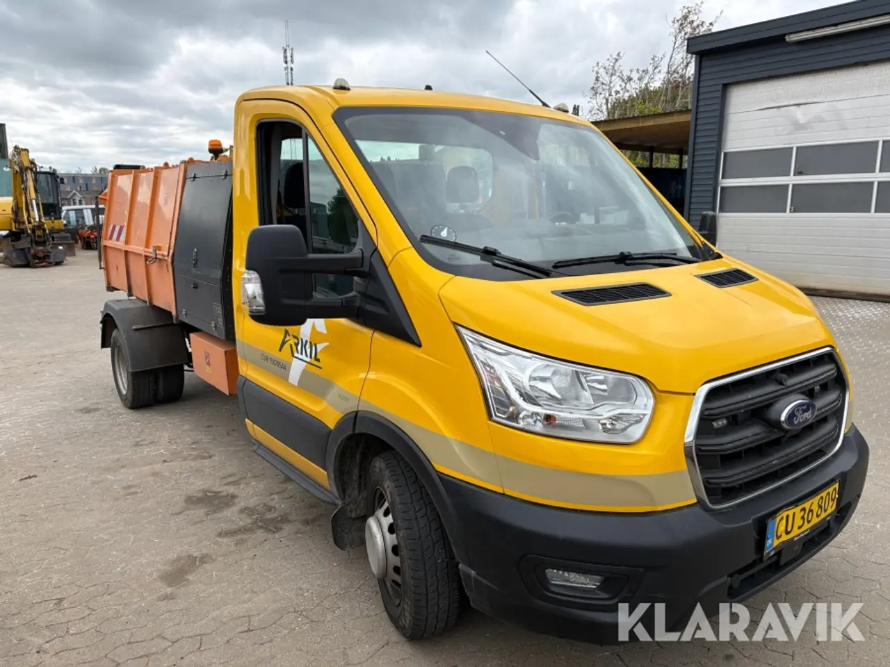 Billede 6 - Komprimatorbil Ford Transit 2.0 TDCi RWD Chassis med komprimator