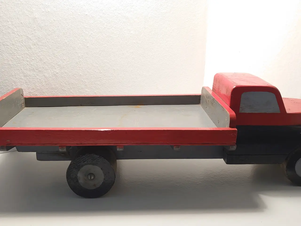 Billede 6 - Vintage stor træ lastbil (62cm) i god stand.