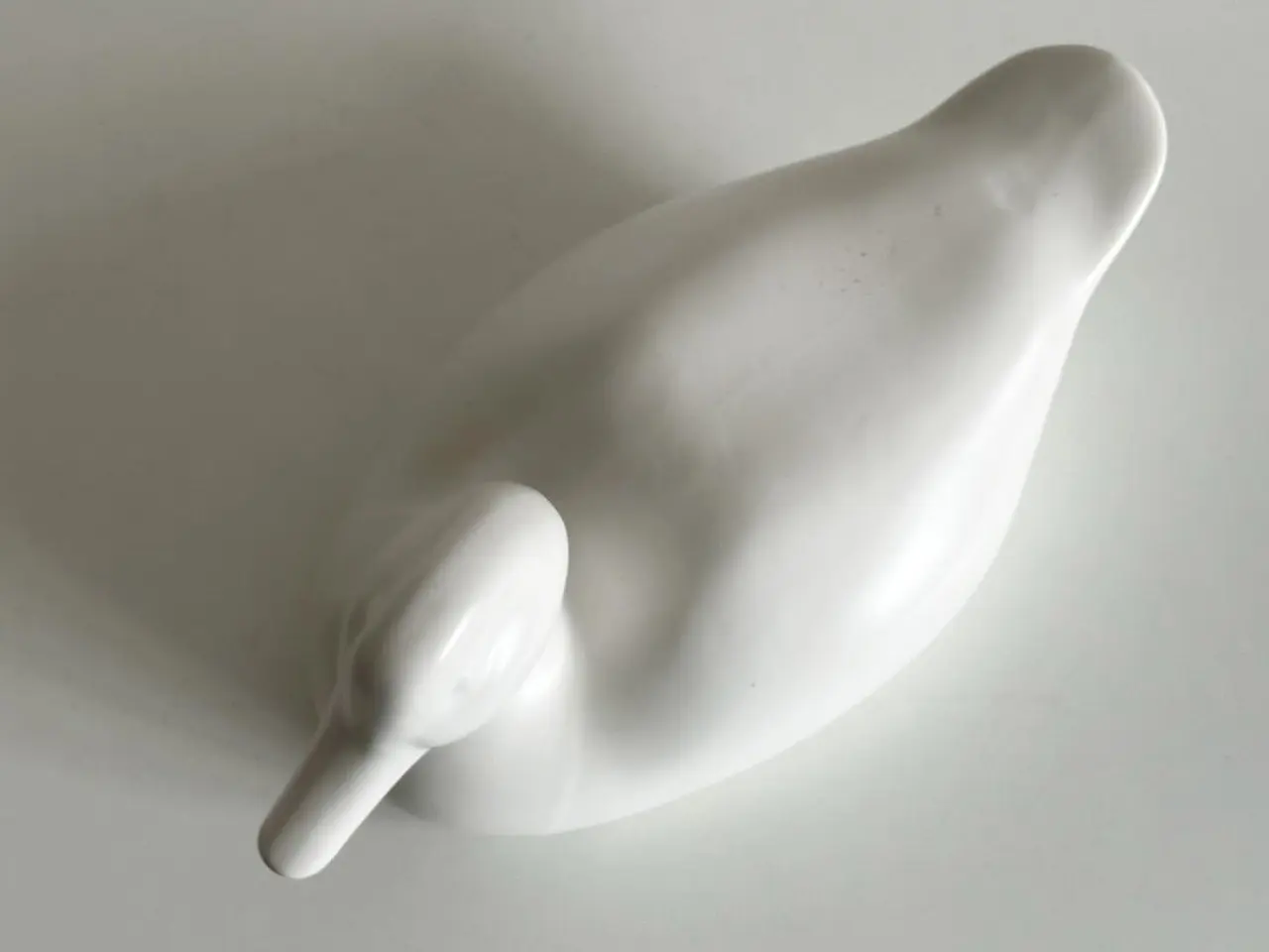Billede 5 - And, figur m hvid glasur, NB