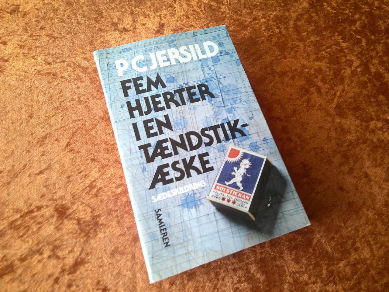 Billede 1 - Fem hjerter i en tændstikæske, P. C. Jersild,