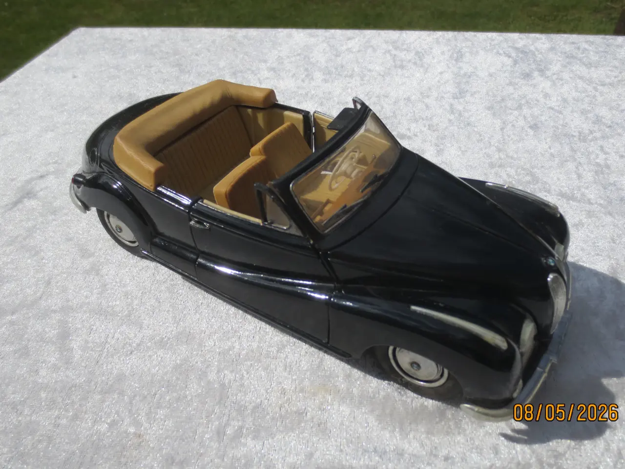 Billede 6 - 3 stk Modelbiler WV Boble - BMW 502 - Jaguar XK 12