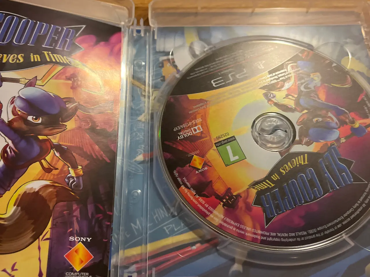 Billede 3 - PS3 dvd spil 2013 sly Cooper thieves in time