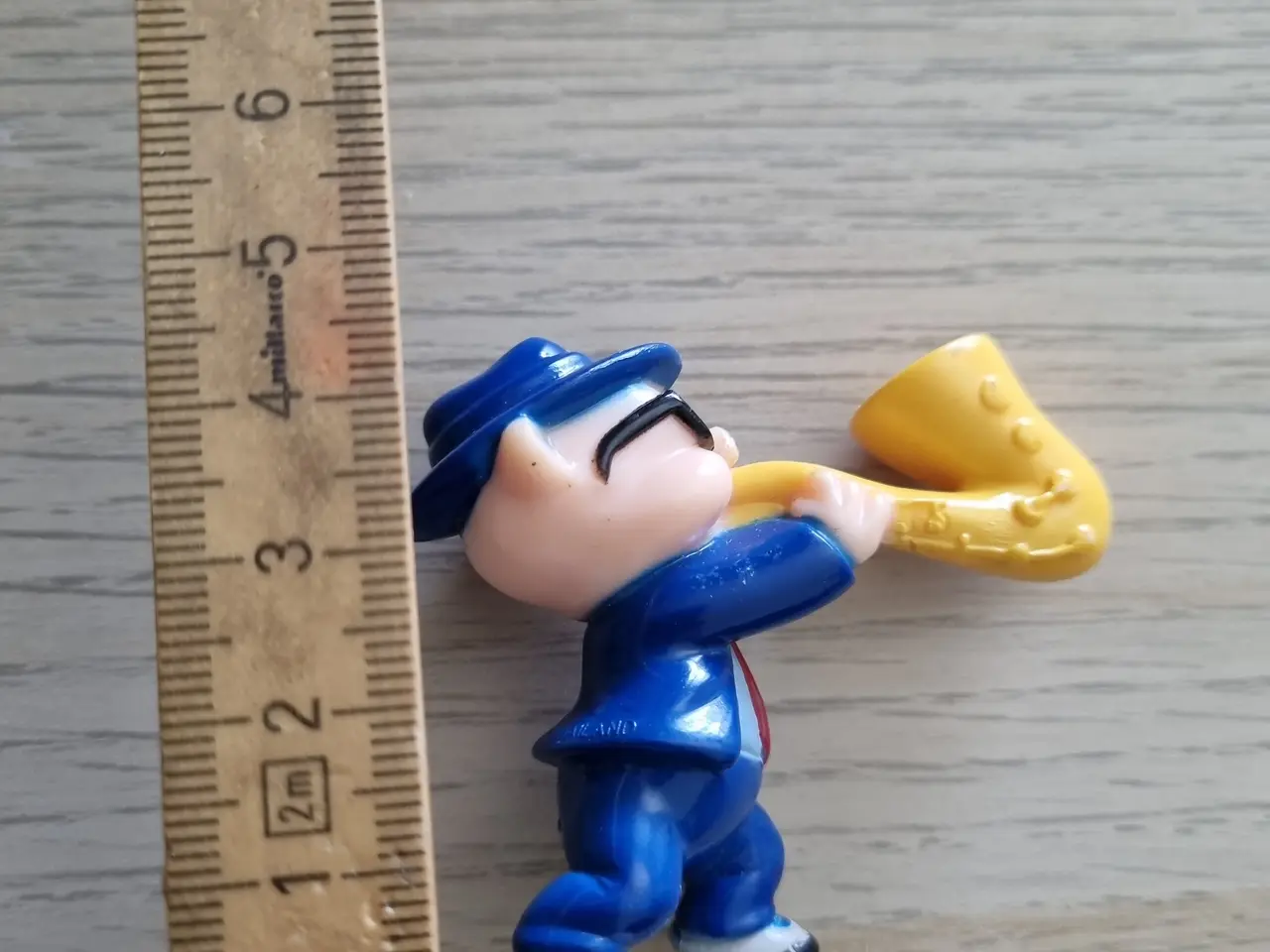 Billede 7 - Porky Pig spiller på Saxophon. Konica- Looney Tu