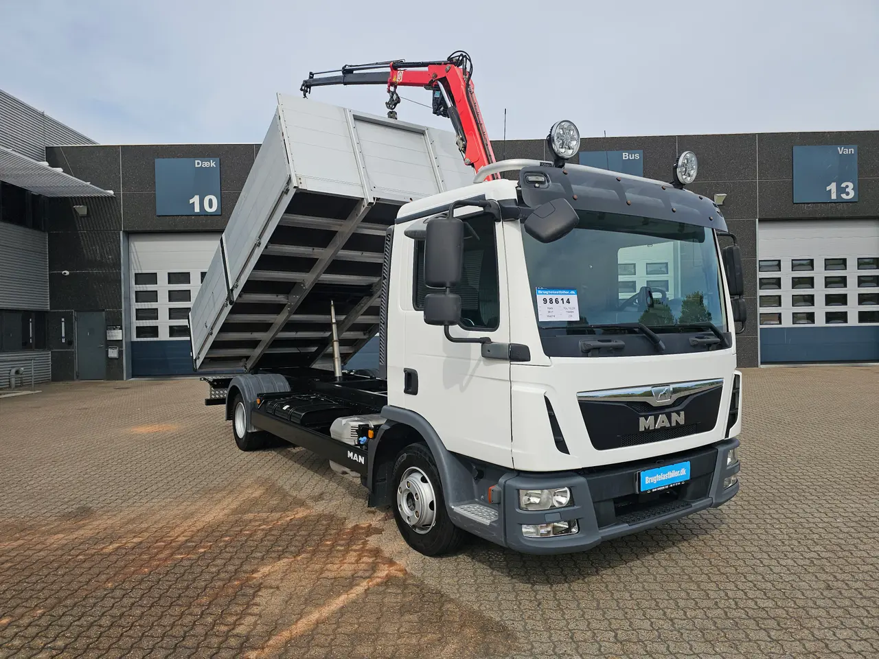 Billede 6 - MAN TGL 10.220, Tip-kran