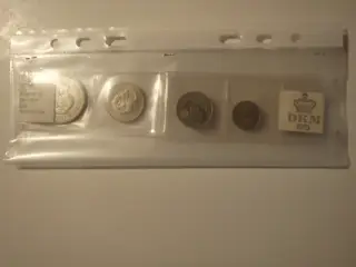 1974 Danmark det Kgl. møntsæt fra nationalbanken
