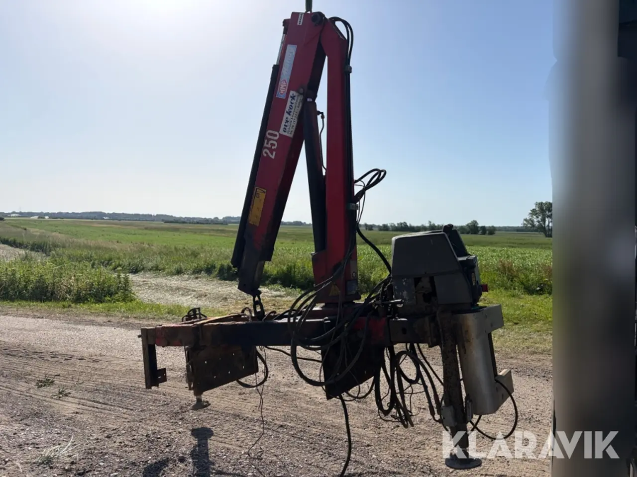 Billede 1 - Kran HMF 252 T2 med 2 udskud - 1 styk