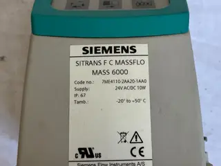 Siemens 7ME4110-2AA20-1AA0 Sitrans MASS 6000 FOR