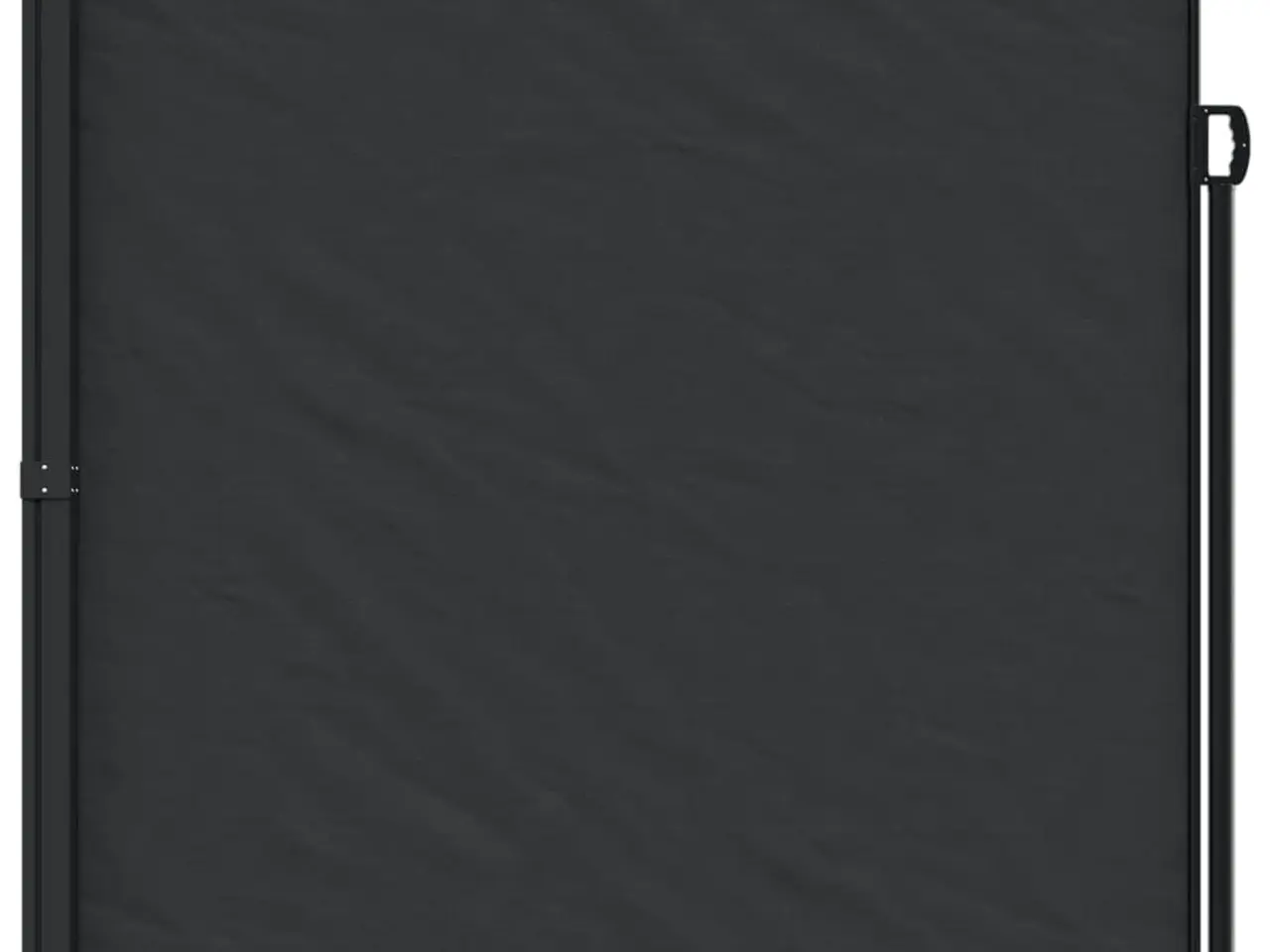 Billede 3 - Sidemarkise 200 × 300 cm - sammenrullelig, sort