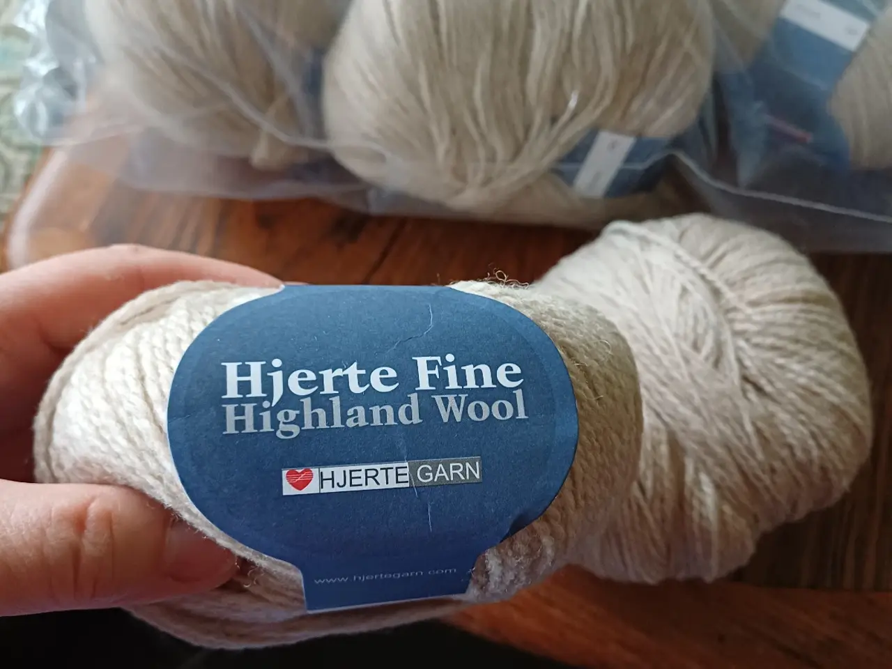 Billede 1 - Hjerte fine highland wood