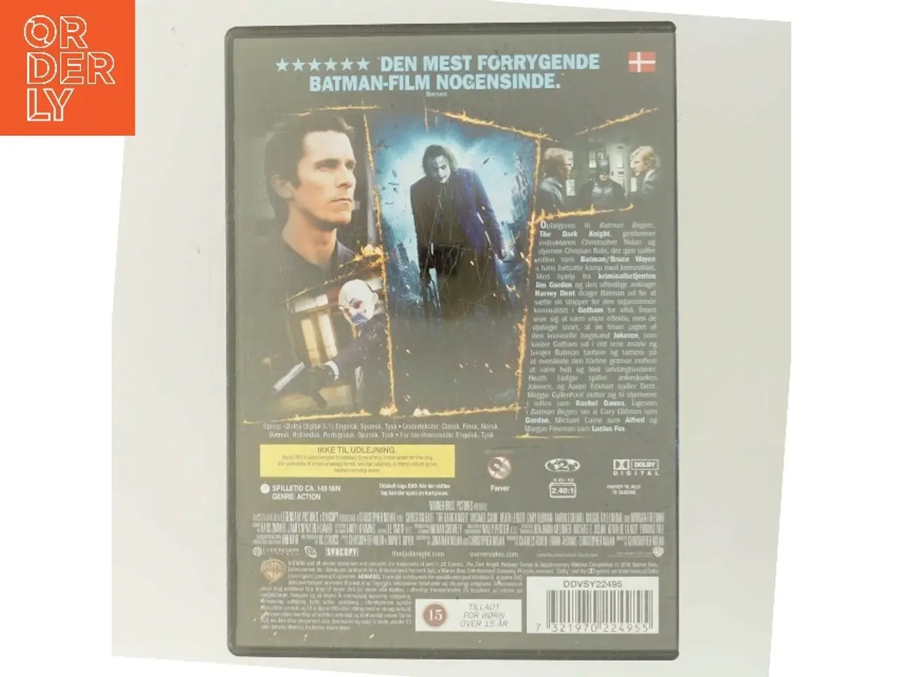 Billede 3 - The Dark Knight (Batman) (DVD) med Christian Bale (DVD)