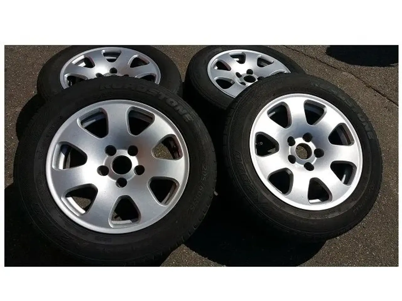 Billede 3 - 5x112 15" ET39, nav 57,1ø Audi fælge
