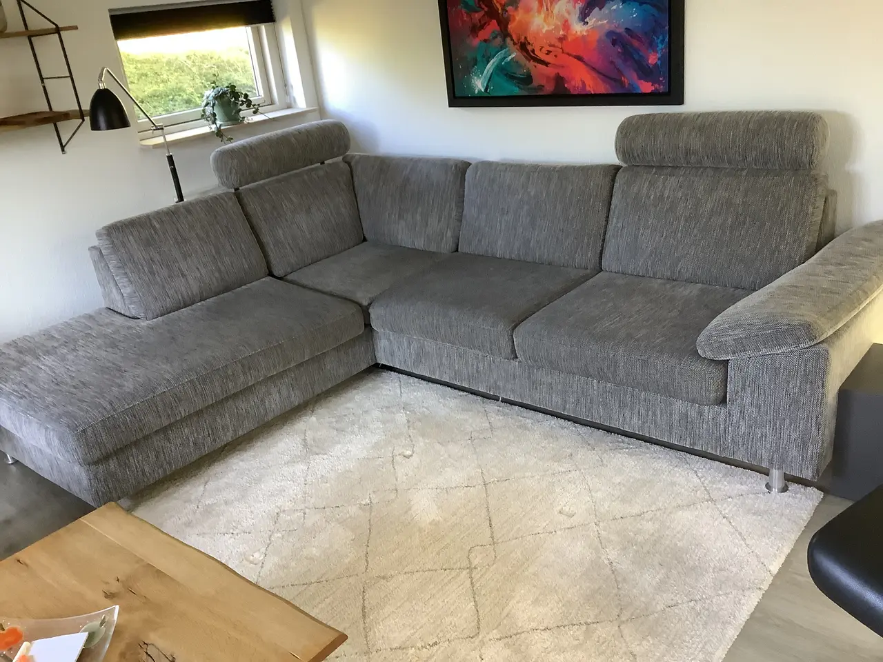 Billede 1 - Sofa med chaiselong