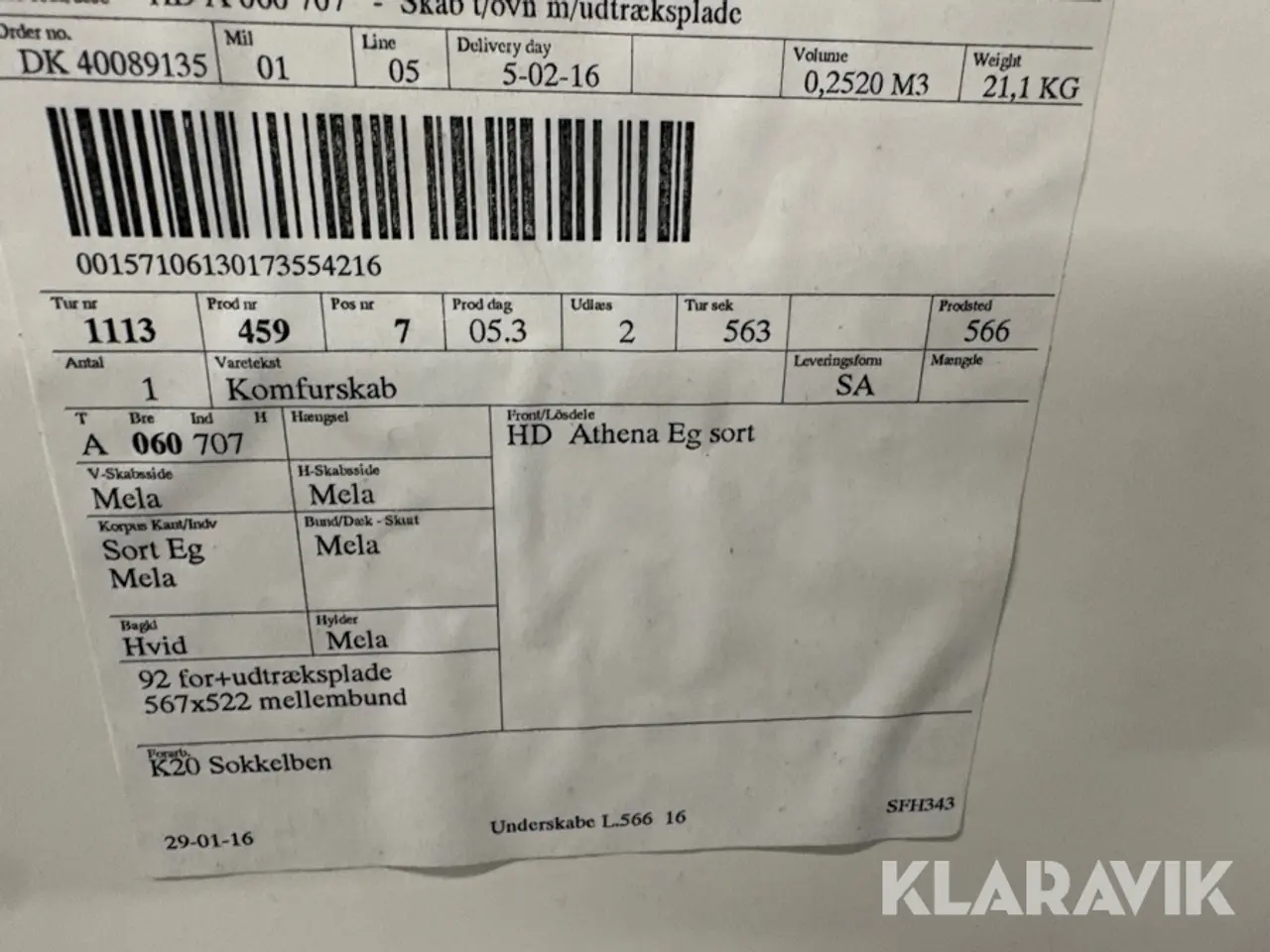 Billede 10 - Køkkeninventar HTH - 6 dele