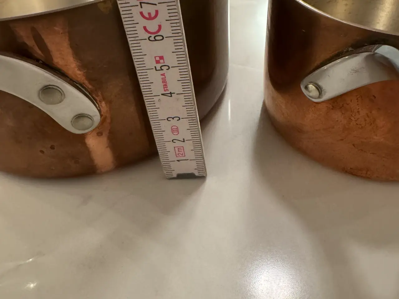 Billede 6 - 2 stk kobbergryder Georg Jensen