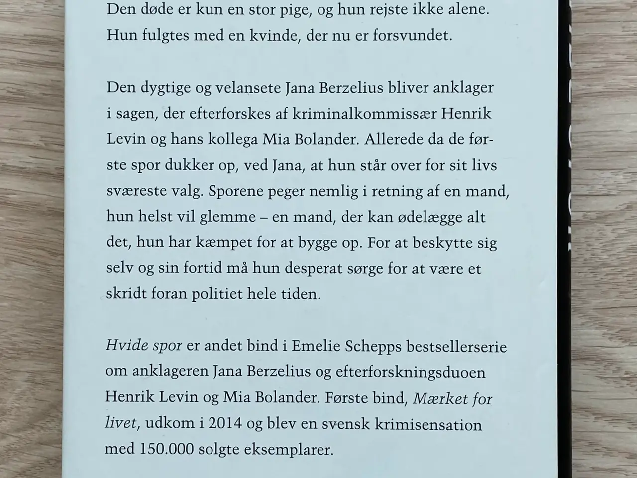Billede 2 - Hvide Spor - Emelie Schepp (Bog)