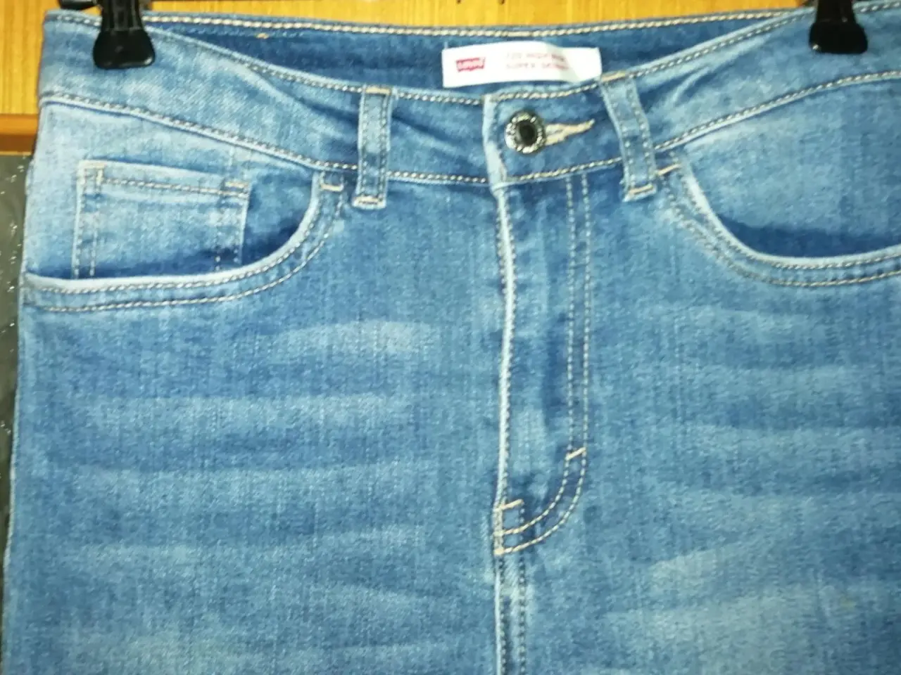 Billede 2 - LEVI'S DRENGE/PIGE JEANS, STONEWASH, FLOT