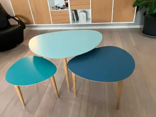 Sofaborde med laminat 3 str.