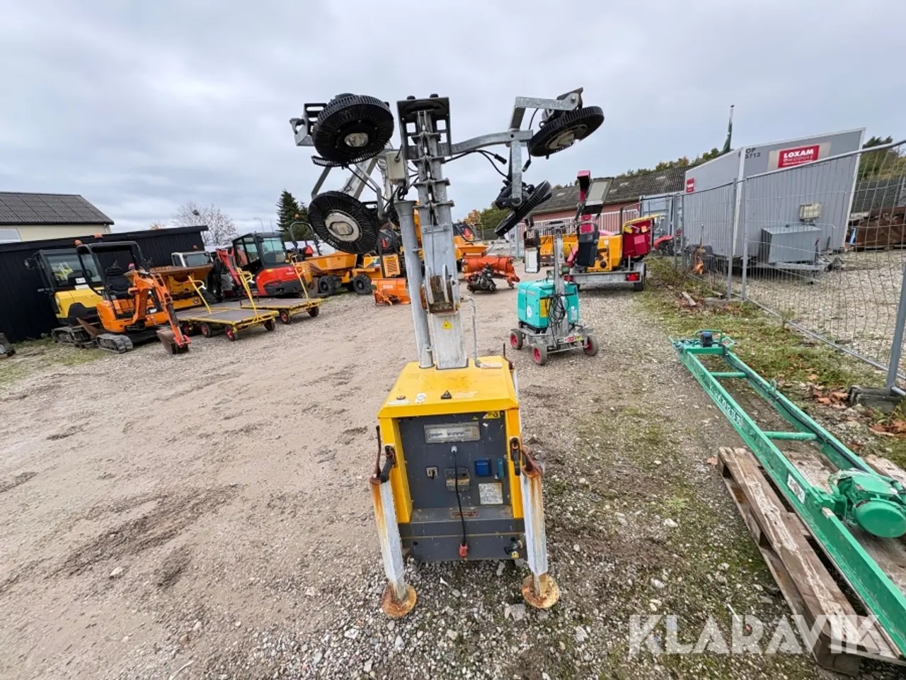 Billede 2 - Teleskoplysmast Atlas Copco