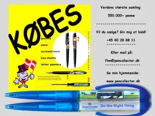 Floatpenne KØBES
