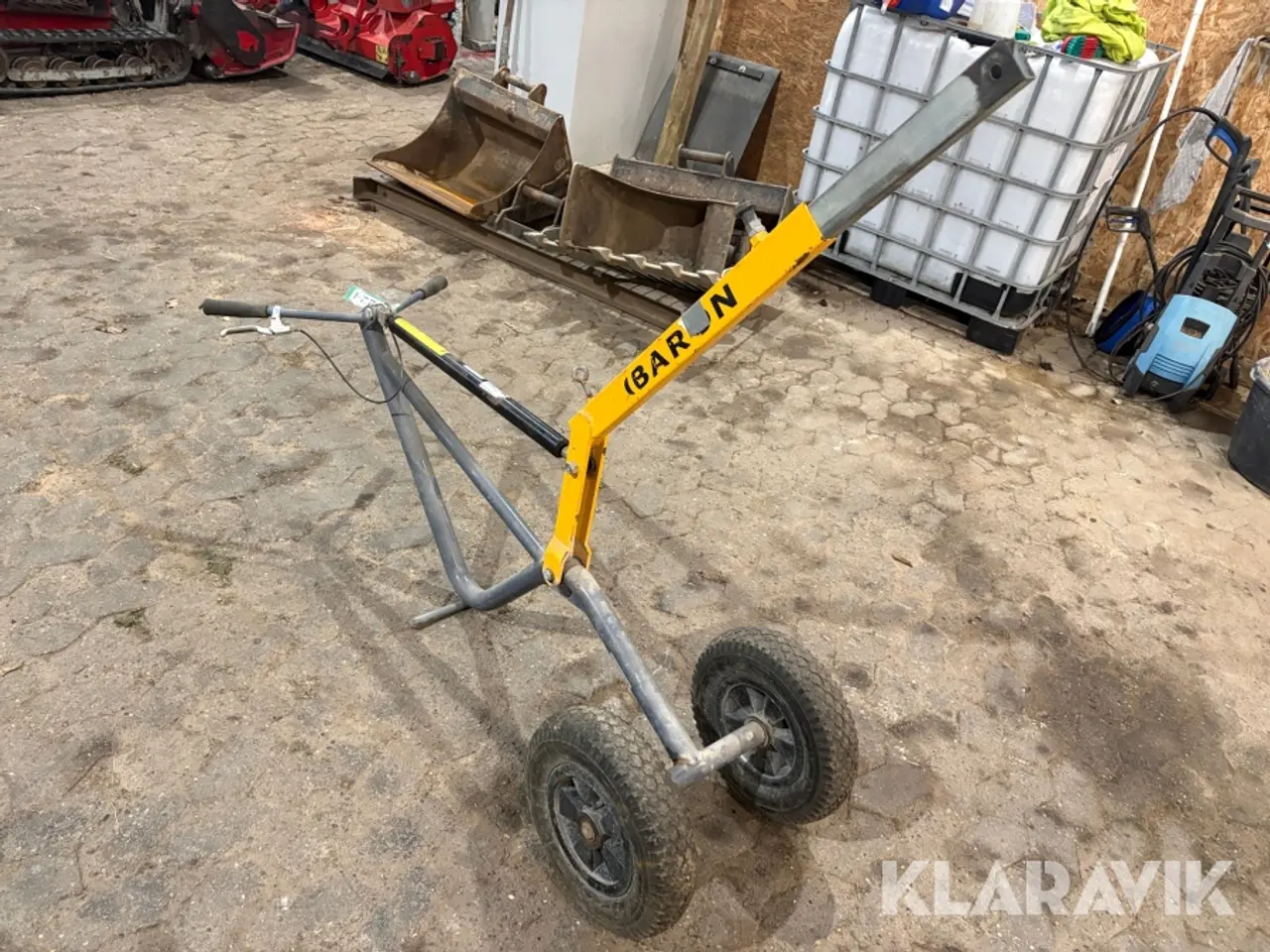Billede 3 - Fliselægger Baron Tile lifting wagon