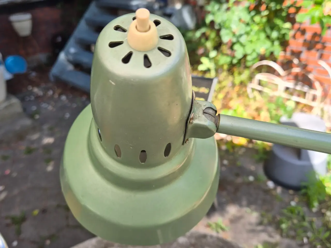 Billede 4 - Fed fransk arkitektlampe med industrielt udtryk