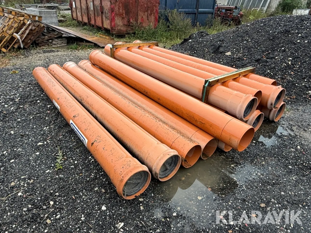 Billede 7 - Kloakrør Wavin PVC - 14 styk