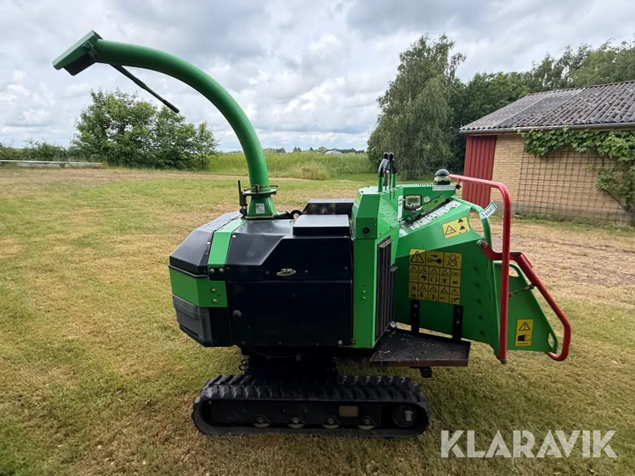 Billede 8 - Flishugger Greenmeech Quad Track 160
