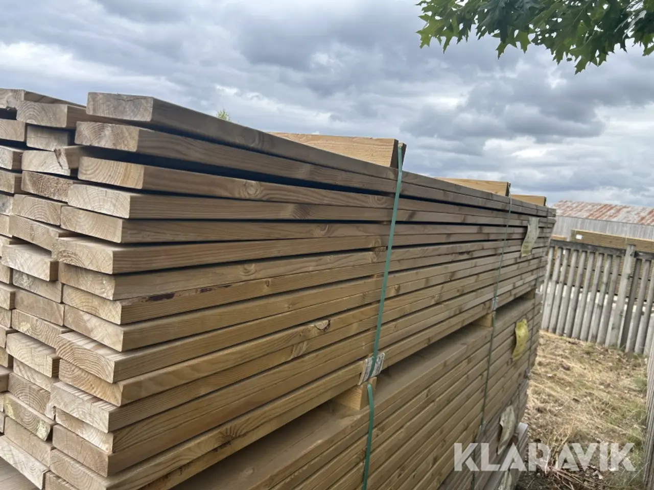 Billede 1 - Terrassebrædder SCA trykimprægneret fyr, 144 Styk