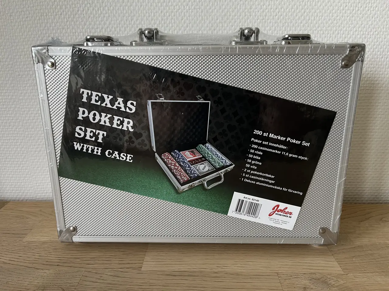 Billede 1 - HELT NYT Texas Pokersæt i alukuffert