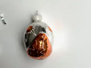 Vintage juleornament, skib, NB