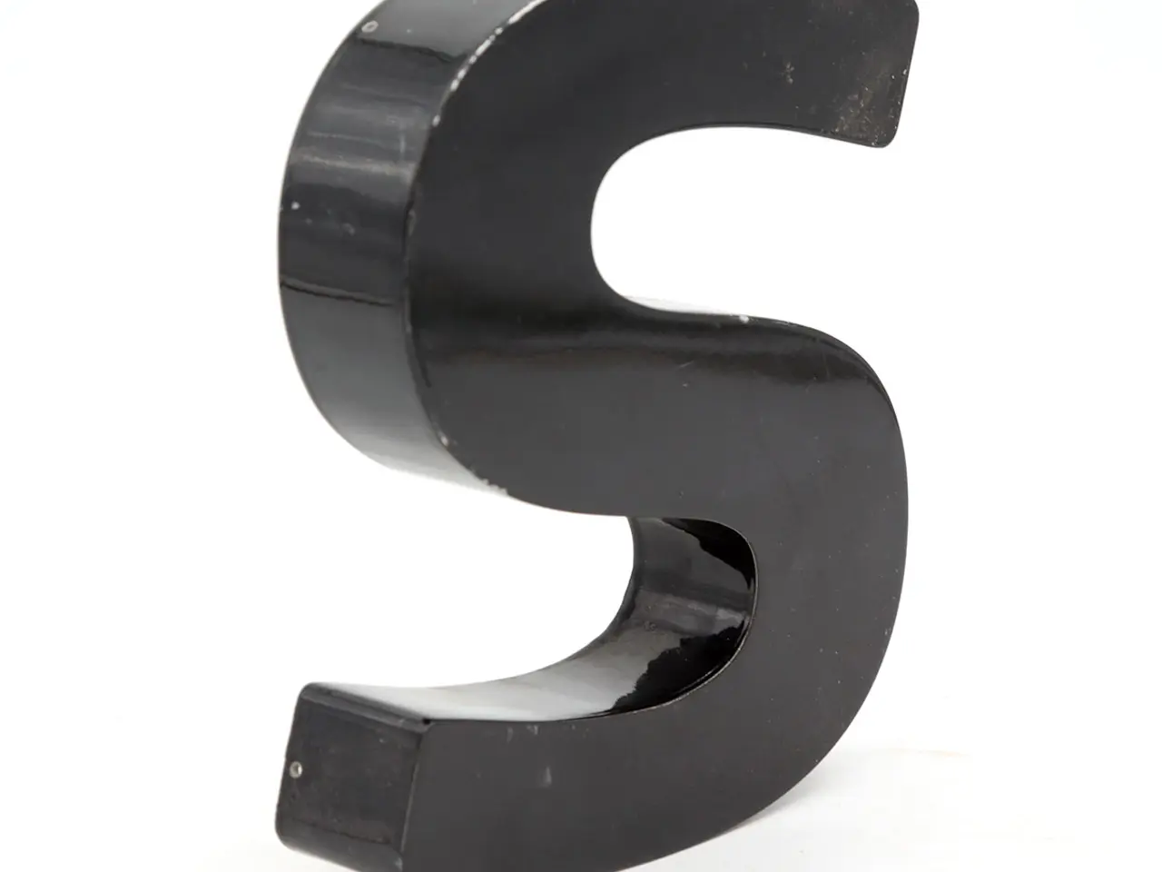 Billede 7 - Sorte facadebogstaver i aluminium – E, S, A og P