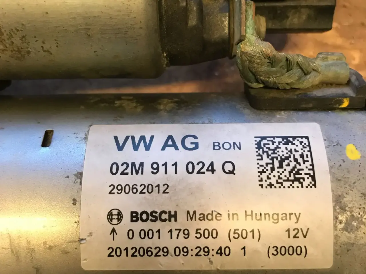 Billede 2 - Starter Vw Skoda Seat .