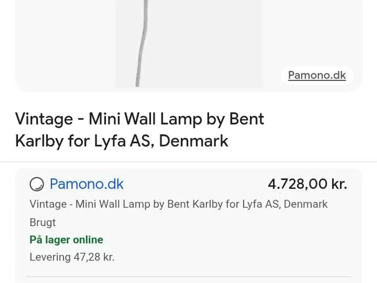 Billede 4 - Lyfa væglamper/Bent Karlby